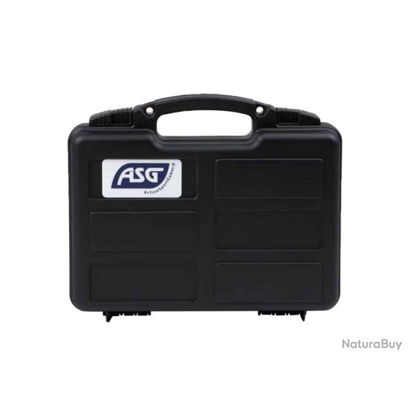 MALLETTE NOIR PLASTIQUE 31X25.6X8 CM