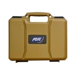 MALLETTE RIGIDE PVC ASG 31CM TAN