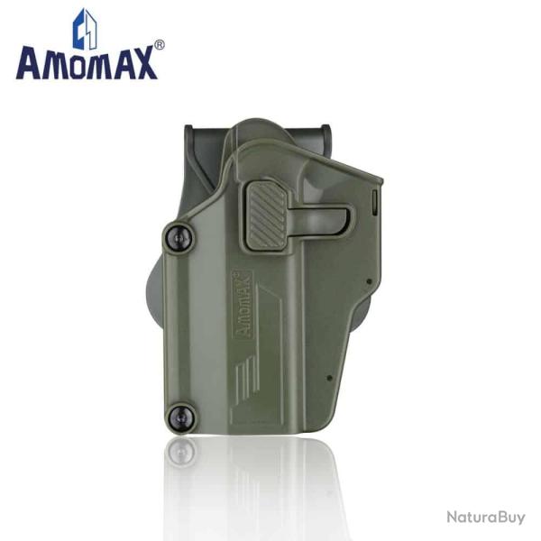 HOLSTER RIGIDE AMOMAX G2 UNIVERSEL GAUCHER OD
