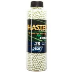 BILLES 0.28G BLASTER TRACANTES VERTES EN BOUTEILLE DE 3300