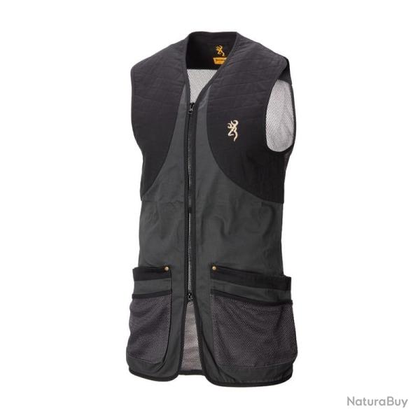 GILET DE TIR CLASSIC ANTHRACITE L
