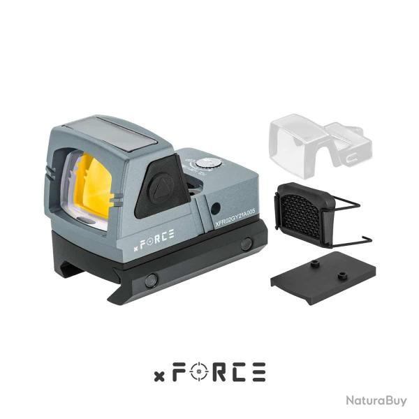 POINT ROUGE MINI SOLAIRE GRIS