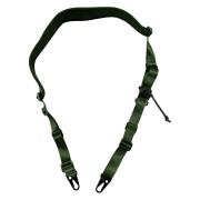 GOTOTOP Corde de pistolet Sangle de fusil à deux points d'épaule Tactics Airsoft Mount Bungee