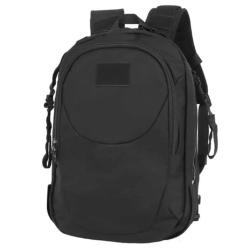 SAC A DOS TRANSFORMABLE EN GILET NOIR