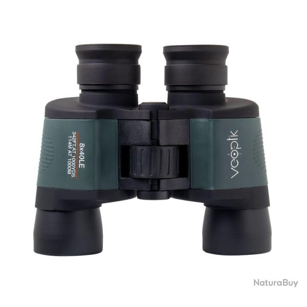 JUMELLES NOIRE ET VERTE 8X40