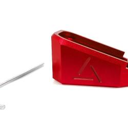 EXTENSION DE CHARGEUR ALU +3 ROUGE POUR TP9