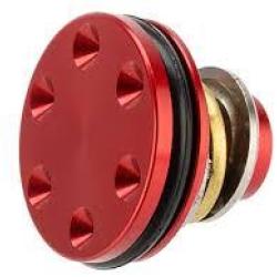 TETE DE PISTON ALU ROUGE 6 TROUS