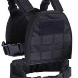 VESTE TACTIQUE NOIRE ENFANT