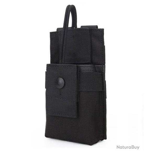 POCHE RADIO MOLLE NOIRE