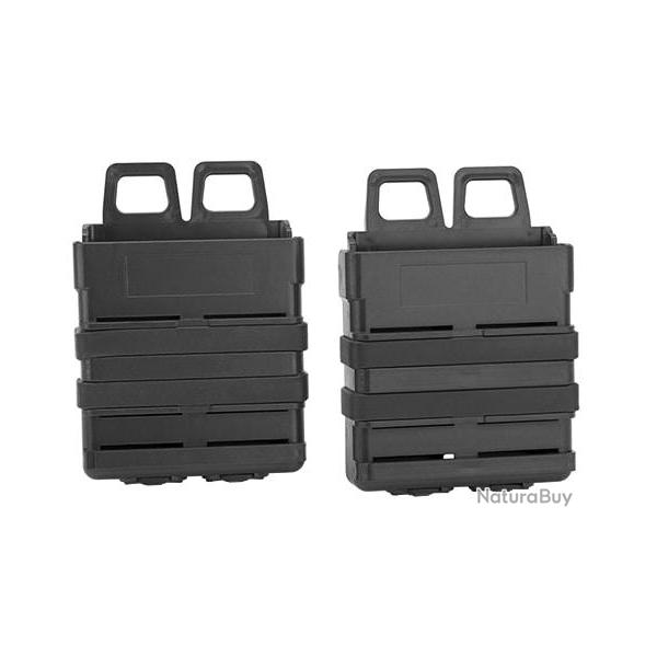 PORTE CHARGEUR RIGIDE 7.62 NOIR