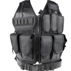 VESTE TACTIQUE MESH NOIRE