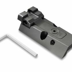 HAUSSE REGLABLE AVEC PLATINE NOIRE SFX/COMBAT