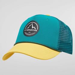 Casquette Belayer pour enfant S, Bleu Tropique/Mer Profonde
