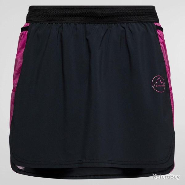 Jupe Auster W XL, Carbone/Tomate cerise