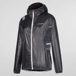 Veste coupe-vent Briza pour femme XL, Carbone/Noir