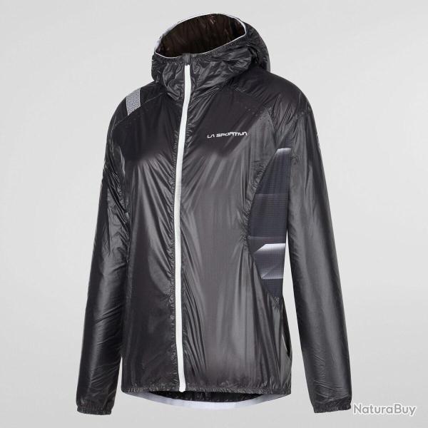 Veste coupe-vent Briza pour femme XL, Carbone/Noir