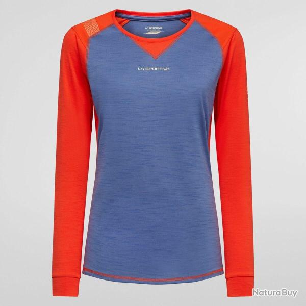 Au-del� des manches longues W XL, Clair de lune/Tomate cerise