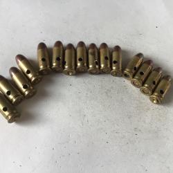 VENDU PAR LE-CUIRASSIER N&deg; 24 LOT DE 15 BALLES  DE CALIBRE 7,65 MM  NEUTRALISEES