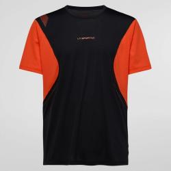 T-shirt r&eacute;solu M XL, Tomate noire/cerise