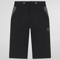 Short de garde M L, Noir/Carbone