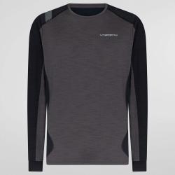 Au-del&agrave; des manches longues M XL, Bambou/Bleu Tropique