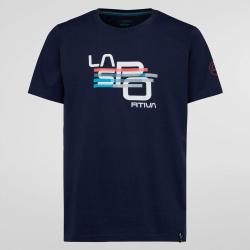 T-shirt ray&eacute; cube M XXL, Mer profonde