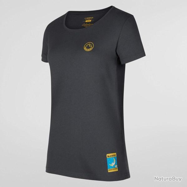 T-shirt Escalade sur la Lune W M, Turc/Giallo