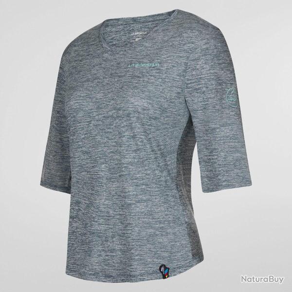 T-shirt Mountain Sun pour femme L, Bleu orage