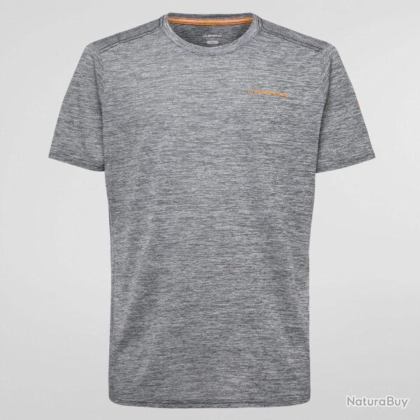 T-shirt Peinture rupestre M XL, Carbone/Papaya