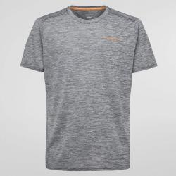 T-shirt Peinture rupestre M L, Carbone/Papaya