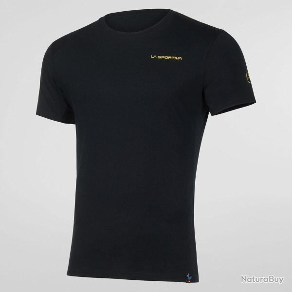 T-shirt avec logo au dos M S, Noir