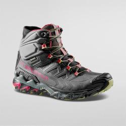 Ultra Raptor II Mid Leather Femme GTX 40.5, Charbon/Cerise