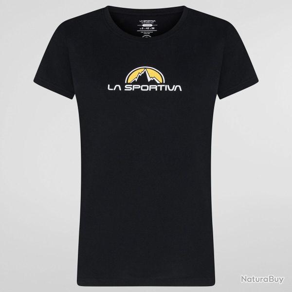 T shirt Footstep W Noir