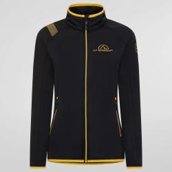 Promo Polaire Femme Noir Jaune