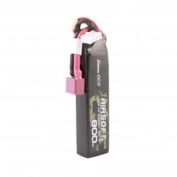Batterie lipo 11.1V 800mah 25C 1 &eacute;l&eacute;ment T-DEAN Genspow