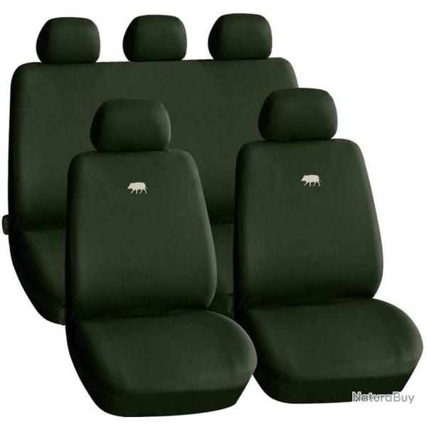 Jeu complet de housses sanglier pour si�ge de voiture
