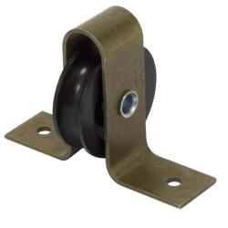 Poulie piton plastique &agrave; chappe