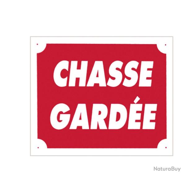Panneau ''Chasse Gard�e'' 30 x 25 cm