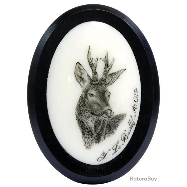 Calottes chevreuil aspect ivoire ou argent Tan/Beige