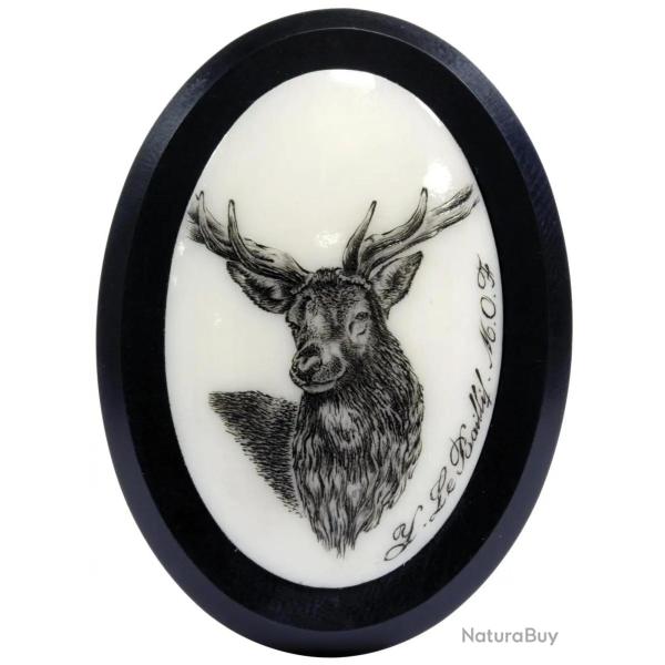 Calottes cerf aspect ivoire ou argent Tan/Beige