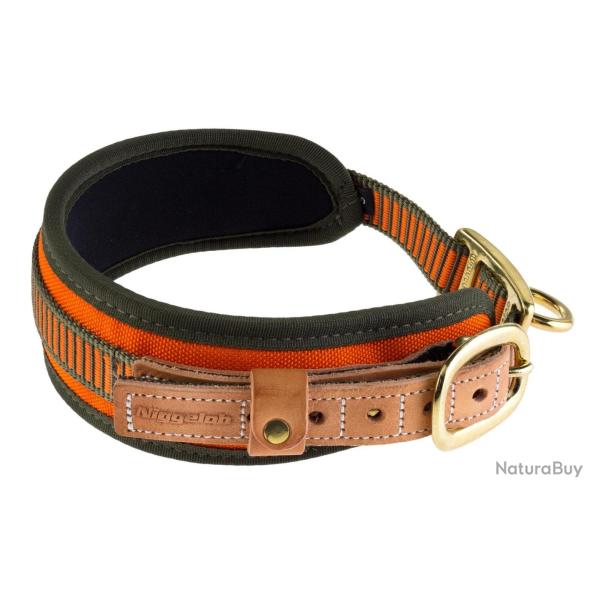 Collier chien de sang orange fluo - Niggeloh 60, M