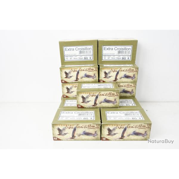130 Cartouches Jocker Extra Croisillon N�8 cal 12