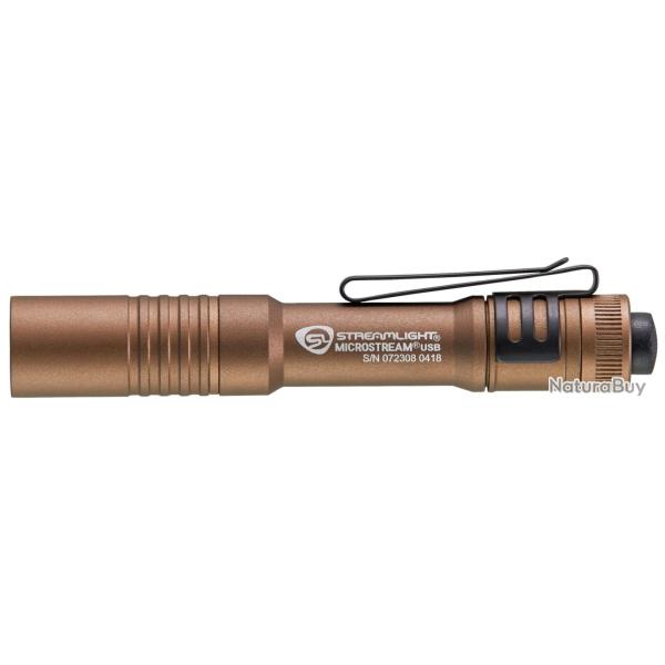 Lampe Streamlight Microstream USB - Coyote