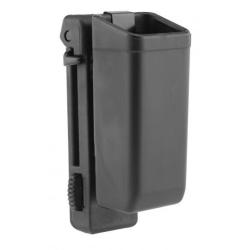 Porte-Chargeur rotatif a 360&deg; avec clip de ceinture Noir