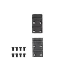 Paire d'embases Warne - Acier - Pour Browning X-Bolt