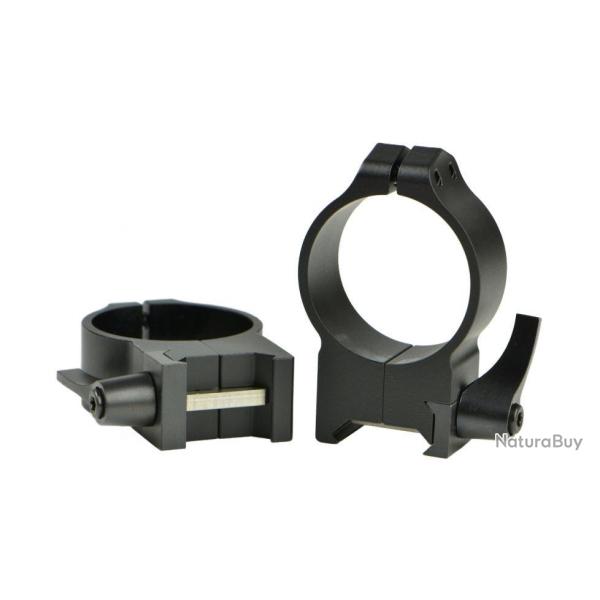 Support Warne acier �36 mm - medium - Mat - a levier