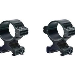 Colliers Tasco pour montage haut diam&egrave;tre 30 mm finition mate