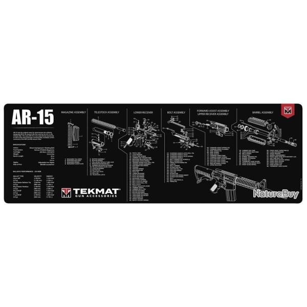 Tapis de d�montage Tekmat pour fusil AR-15