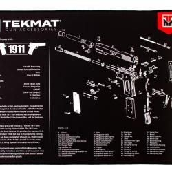 Tapis de d&eacute;montage Tekmat Ultra pour pistolet 1911