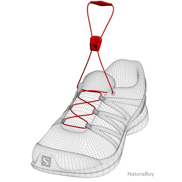 Lacets quicklace Salomon - Noir